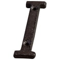 thumbnail image 1 of weibbin Creative Alloy House Wrought Iron Number with Wrought Iron Nails Pattern, Black Address Number Sign for Outside, Rustic Mailbox Number for Yard and House, 1 of 2