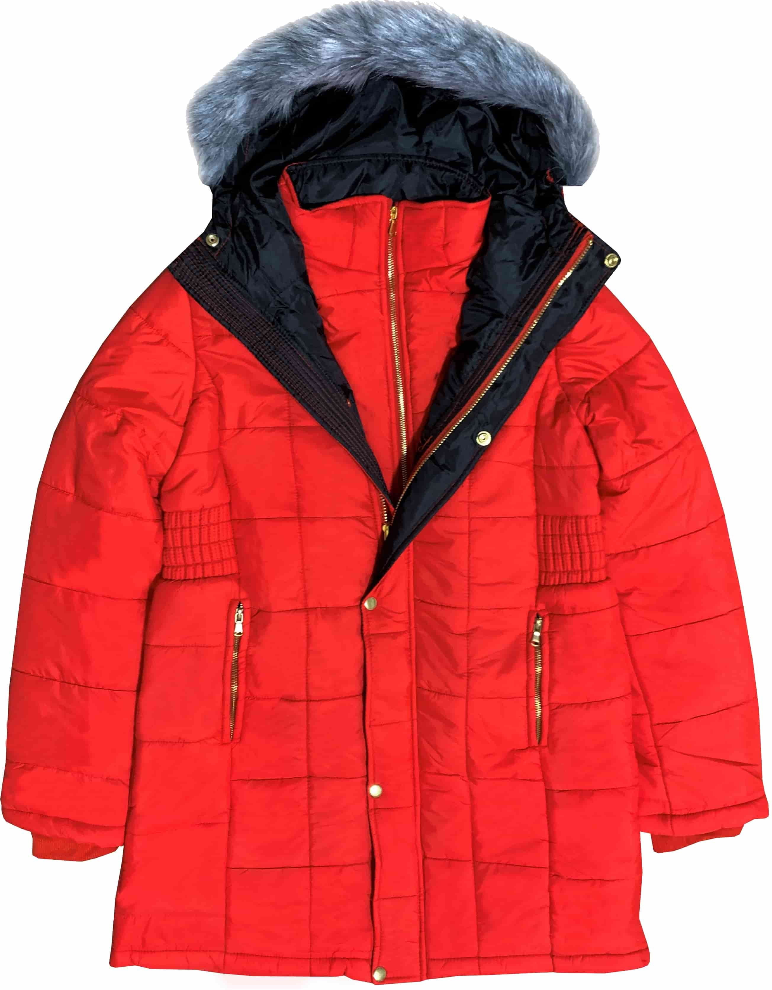 Women’s Warm Winter Coat Puffer Jacket with Hoodie Removable Fur