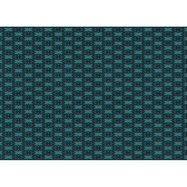 Ahgly Company Machine Washable Indoor Rectangle Transitional Dark Cyan Green Area Rugs, 7' x 10'