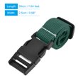 thumbnail image 2 of Unique Bargains Suitcase Belts with Quick Release Buckle Luggage Straps, Light Green, 2 of 5