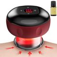 thumbnail image 1 of Electric Cupping Therapy Set Gua Sha Massager 12 Gear Electric Scraping Cupping Therapy Set with 2000mAh Battery Handheld Relax Cupping Massage Machine for Arm Leg Back Body, 1 of 10