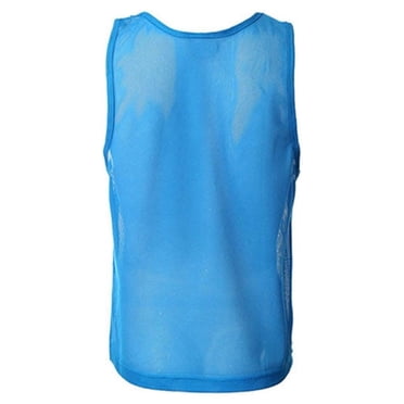 fastboy Gilets d'Entraînement d'Équipe de Mêlée Gilet de Sport en Maille Chasubles Maillots pour Enfants Jeunes Adultes Soccer Basketball Soccer Volleyball Type 2