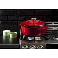 thumbnail image 2 of Lodge Enamel Dutch Oven, Red - 4.5 quart., 2 of 4