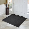 thumbnail image 4 of Mainstays 3 ft. x 4 ft. Platinum Needlepunch Charcoal Doormat with Vinyl Backing, 4 of 5