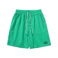 thumbnail image 2 of Styesk Mens Shorts Men Solid Color Casual Fashion Loose Drawstring Pockets Exercise Beach Shorts Pants, 2 of 5