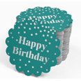 thumbnail image 4 of Inkdotpot Real Silver Foil Happy Birthday Tags Favor Hang Paper Tags 50 Piece, 4 of 6