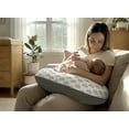 thumbnail image 2 of 2 Pieces Ara Enfants – Green Leaves Nursing Pillow with removable cover, 2 of 5