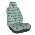 thumbnail image 1 of Lsque Dachshund Dog Puppy Pattern Car Seat Covers for Front Seats , Waterproof Seat Covers for Cars, Sporty Front Seat Covers,Car Seat Cover Protector Front Seats, 1 of 5