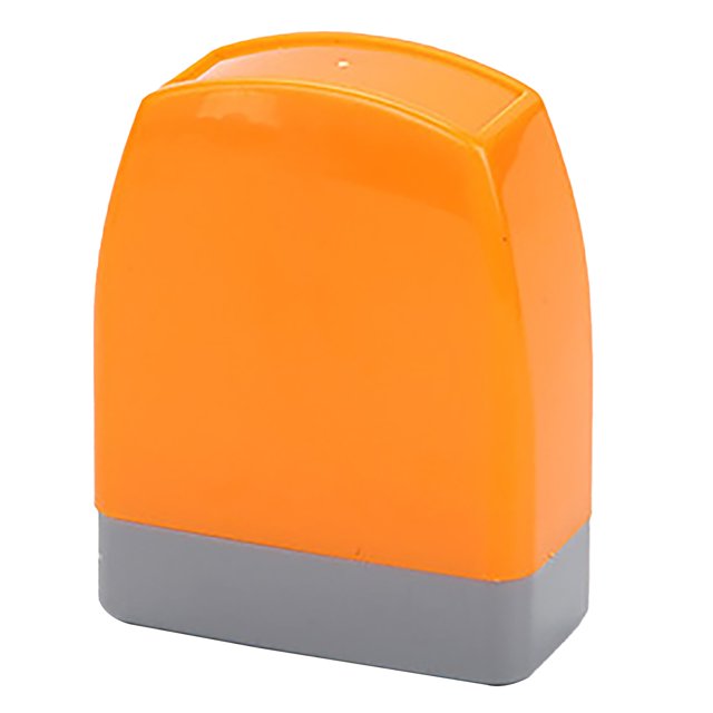 Clearance! Delayuji Home Decor Patikil Notice Stamp Self Inking Red Ink Pre Inked Message Stamp Refillable Business Stamp One Size Orange