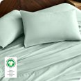 thumbnail image 3 of Bare Home Ensemble de Draps 100 % Coton Biologique - Tissage Satin, 3 of 7