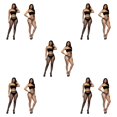 thumbnail image 3 of relayinert 2 Pieces Sexy Tights Fishnet Socks Mesh Stocking Attractive Ladies Hosiery Female Accessories Workmanship Foldable Design 5Set, 3 of 6