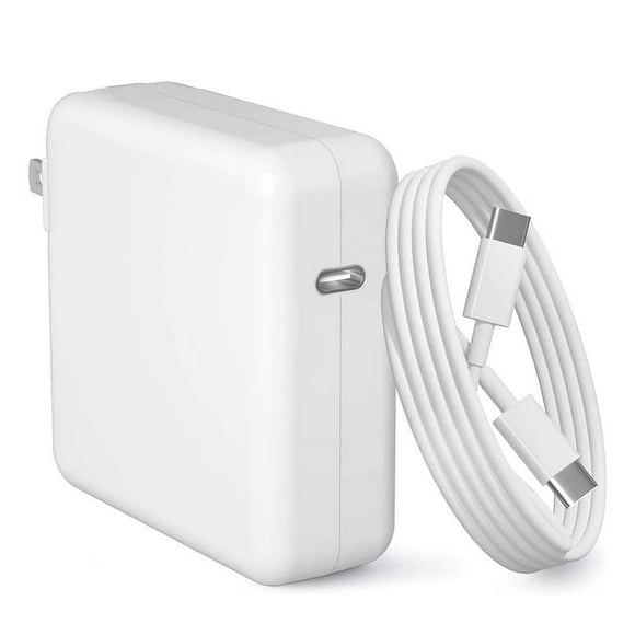 61W USB C Power Adapter for MacBook + C to C Cable