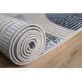 thumbnail image 2 of LaDole Rugs 3x5 ft Modern Premium Area Runner Rug | Geometric Small Carpet For Entry Way, Hallway, Home Office, Entrance Indoor Floor Décor | Blue Grey, 2 of 5