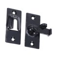 thumbnail image 1 of UPGRATOR Heavy-duty Sliding Door Lock Metal Latches Hardware Black 1Pc, 1 of 7