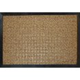 thumbnail image 1 of 17" x 27" Door Mat - Faux Coir Rubber Border, 1 of 1