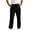 Black, variant on aohooy Men's Fleece Elastic Bottom Jogger Sweatpants - Drawstring Workout Track Running Gym Athletic Pants with Pockets Gray,S