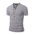 thumbnail image 1 of Men‘s V Neck Short Sleeve T-shirt Casual, 1 of 2