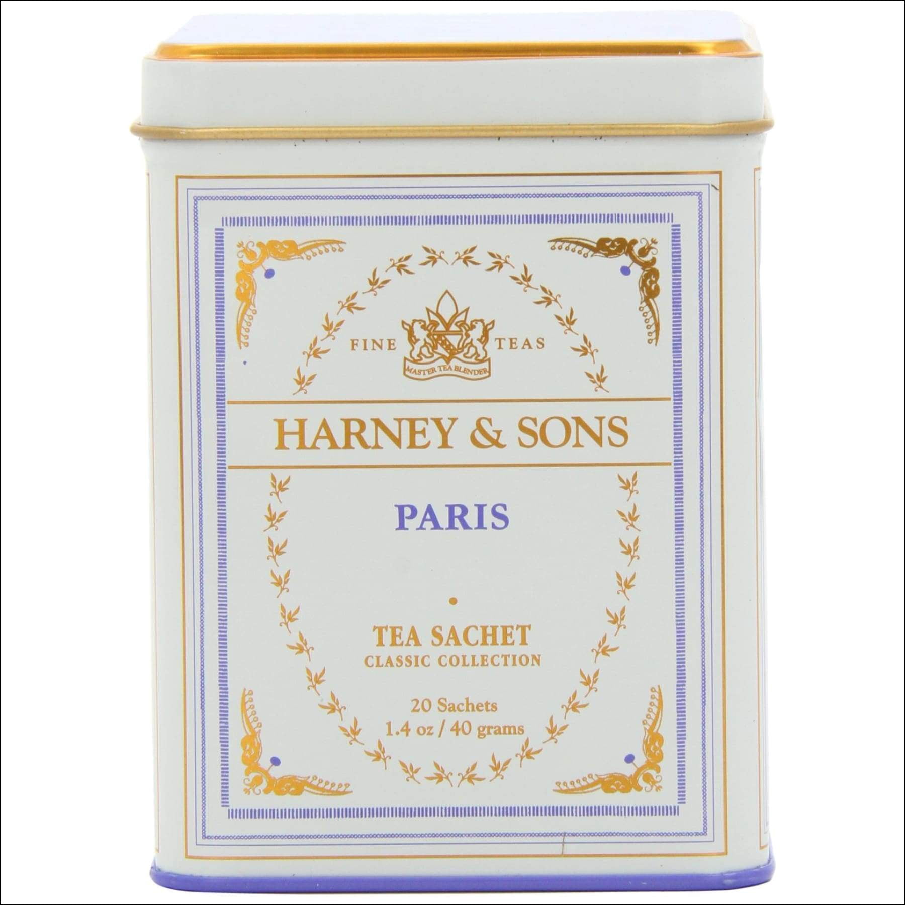 Harney & Sons Paris, Black Tea, 20 Sachets 20 Count (Pack of 1)