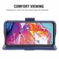 thumbnail image 3 of Samsung Galaxy A70 Case, Mobile Phone Leather Case PU Leather Cover Wallet Cell Phone Case Cover Compatible for Samsung Galaxy A70 Leather Case - Blue, 3 of 7