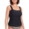 thumbnail image 2 of RELLECIGA Haut de Tankini Froncé Bandeau pour Femmes Maillots de Bain, 2 of 6