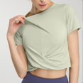 thumbnail image 2 of Yuyuzo Haut d'Entraînement pour Femmes Sans Manches à Col Rond Court Course Actif Yoga Gym T-Shirts, 2 of 7
