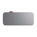 Lenovo Go USB-C portable - Banque d'électricité - 1 x batterie - polymère de lithium - 20000 mAh - 74 Wh - tonnerre noir