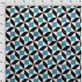 thumbnail image 3 of oneOone Polyester Lycra Fabric Triangle|Parallelogram & Square Geometric Print Fabric By Yard 56 Inch Wide, 3 of 4