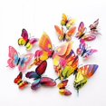 thumbnail image 1 of Bgsha Autocollant Mural 3D 12 Pcs Papillon PVC pour Chambre d'Enfant Couleurs au Choix, 1 of 9