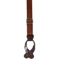 thumbnail image 2 of CTM®  Coated Leather Button-End 1 Inch Suspenders (Men's), 2 of 3