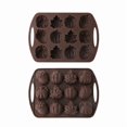 thumbnail image 1 of Silicone Corn Cob Cake Mold Food Grade Nonstick Baking for Cookies Chocolates, 1 of 2