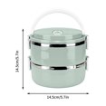 thumbnail image 3 of Dvkptbk Lunch Box Stainless Steel Lunch Box Fresh-Keeping Box Multi-Layer Plastic Student Insulation Lunch Box Back to School Gifts, 3 of 3