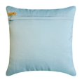 thumbnail image 4 of Pillow Cover, Blue Throw Pillow Cover, Textured Ribbon Pillow Cover, 18x18 inch (45x45 cm) Pillow Cover Decorative, Square Silk Pillowcase, Geometric Modern Throw - Sky Blue Love, 4 of 4
