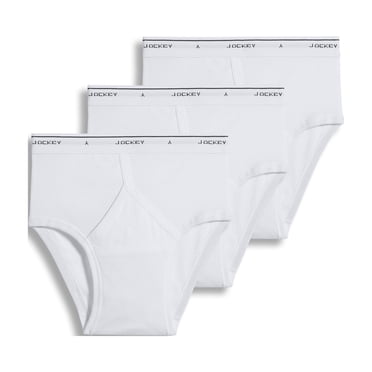 Jockey Slip Classique Taille Basse pour Homme en Coton 100 % - Lot de 3