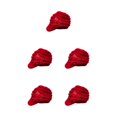 thumbnail image 3 of Wweixi Warm Up In Style With Fashionable Wool Cap For Cold Weather Knitted Hats Knitted Caps Funny Hat Wool Hat Ear Protectors red 5Set, 3 of 6