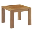 thumbnail image 3 of Modway Upland Ensemble de Mobilier de Patio Extérieur en Teck de 3 Pcs en Blanc Naturel, 3 of 8