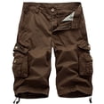 thumbnail image 2 of cllios 2024 Liquidation Shorts Cargo pour Hommes Coupe Décontractée Shorts à Multiples Poches Shorts Militaires d'Extérieur Shorts Amples de Randonnée Cargo, 2 of 3