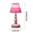 thumbnail image 2 of Mini LED Night Light for Bedroom - Floral Design Table Lamp with Soft Glow for Desktop, Kids Room, or Cafe Decoration, 2 of 5