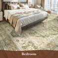 thumbnail image 3 of -Area Rug X Rugs for Living Room- Machine Washable Rug-Soft Living Room Rug-Vintage Non Slip Carpet-Rugs for Bedrooms Dining Room Living Room Office, 3 of 7