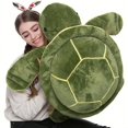 thumbnail image 2 of Big Plush Sea Turtle Stuffed Animal Soft Cuddly Tortoise Toy for Friend, Christmas, 2 of 8