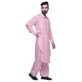 thumbnail image 4 of Atasi Kurta Pathani à Manches Longues Pyjama Kurta Indien Long Pyjama pour Hommes, 4 of 5