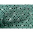 thumbnail image 4 of oneOone Organic Cotton Voile Fabric Geometric Block Print Fabric BTY 42 Inch Wide, 4 of 4