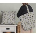 thumbnail image 5 of Soimoi Crepe Silk Fabric Flycathcer Bird Decor Fabric Printed Yard 42 Inch Wide, 5 of 5