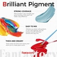 thumbnail image 3 of Fantastory 12ML 24 Colors Acrylic Paint Set with 3 Paint Brushes for Crafts and Painters, 3 of 6