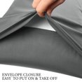 thumbnail image 4 of PiccoCasa 100% Cotton Body Pillowcases Soft Envelope Closure Dark Gray 20"x72", 4 of 7