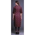 thumbnail image 4 of Bimba Kurta Santoon en Viscose Tunique d'Été Imprimée Kurtis Droite pour Femmes, 4 of 5