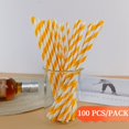 thumbnail image 5 of Fridja Summer Savings 100pc Paper Disposable Straws, 5 of 5