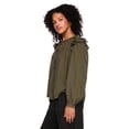 thumbnail image 4 of George Women's Ruffled Long-Sleeve Top, 4 of 6