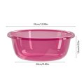 thumbnail image 3 of Highly Transparent Plastic Basin Thickened Household Washbasin Students Dormitory Washbasin Kitchen Washbasin Laundry Basin, 3 of 6