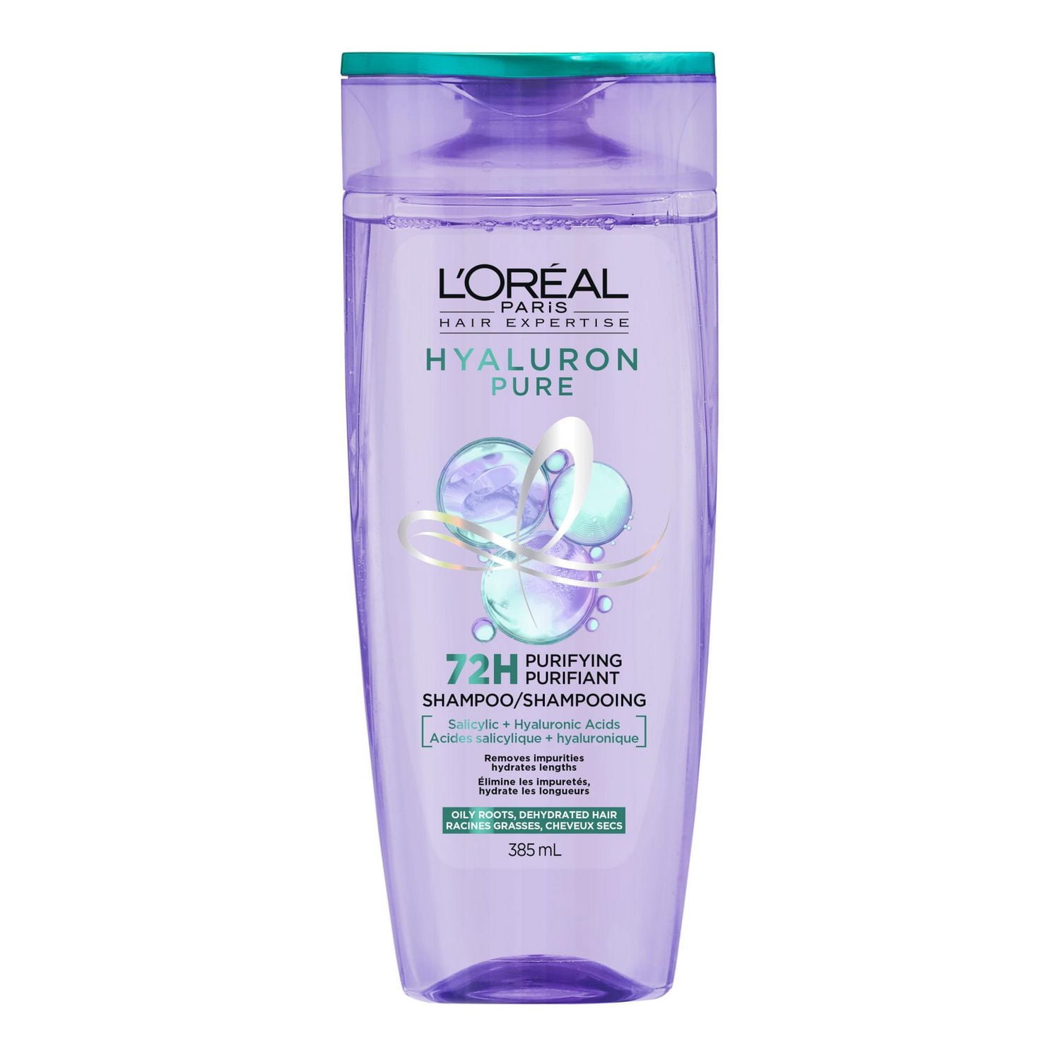 L'Oréal Paris Hair Expertise, Purifying Shampoo, for Oily Roots and Dehydrated Lengths