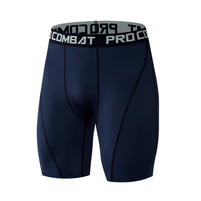 Men‘s Compression Shorts Lightweight Quick Dry Polyester Moisture Wicking Gym Active Shorts for Hiking